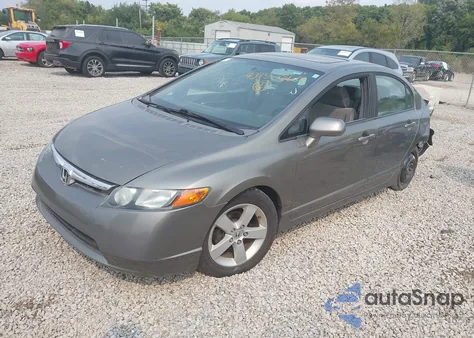 2008 Honda Civic Ex from USA, damaged, VIN 1HGFA16848L004350